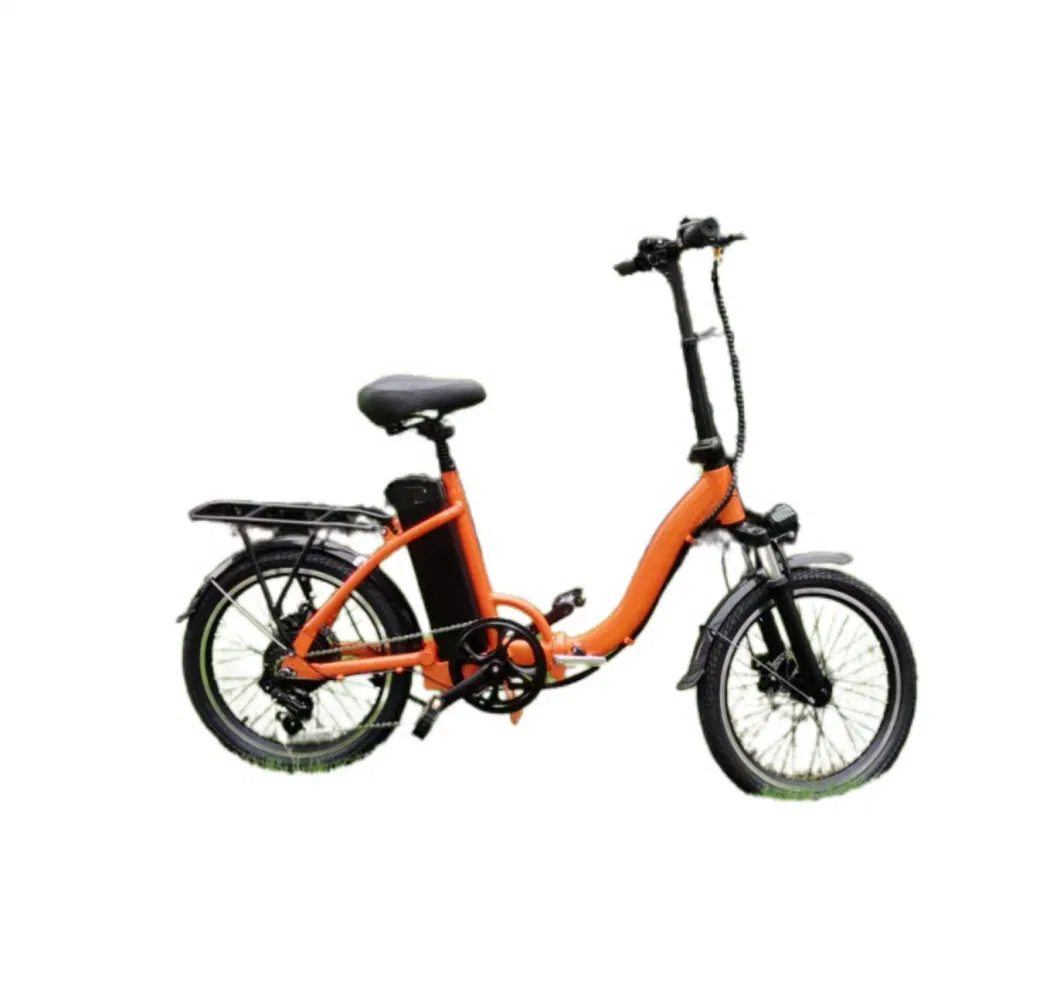 City Drive China Supplying Durable Comfortable High Security E-Bike 48V 350W Folding Brushless Electric Motorbike